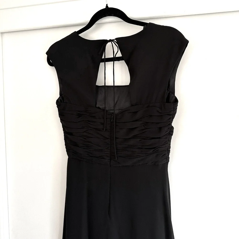 Donna Ricco New York Black Sheath‎ Dress, Size 6
